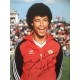 Signed photo of Paul McGrath the Manchester United footballer.